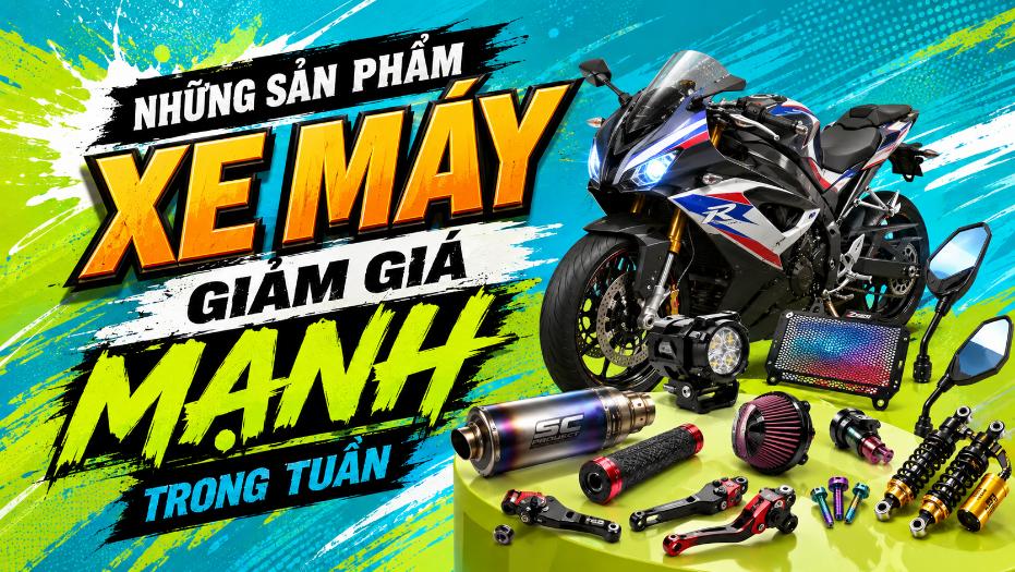 Những sản phẩm xe máy giảm giá mạnh trong tuần